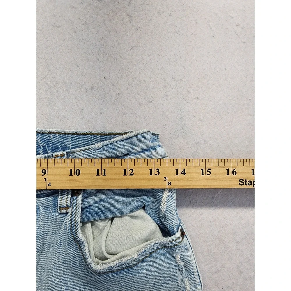 Abercrombie & Fitch Curve Love 90s Straight Ultra High Rise Jeans Size 28/6s